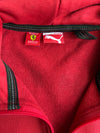 Puma x Scuderia Ferrari Red Zip Hoodie – Satin Panel Details – (S)