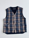 Levi’s Vintage Plaid Wool Button-Up Vest (M)
