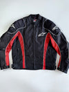Alpinestars Armored Textile Motorcycle Jacket (Paded) (XL)