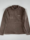 Montbell Mock Neck Raglan Fleece Pullover – Mocha Brown – (XXS)