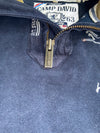 Camp David | Heli Skiing Alaska Embroidered Quarter-Zip Navy (Xl)