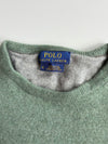 Polo Ralph Lauren Sage Green Italian Yarn Crewneck Sweater (XS)