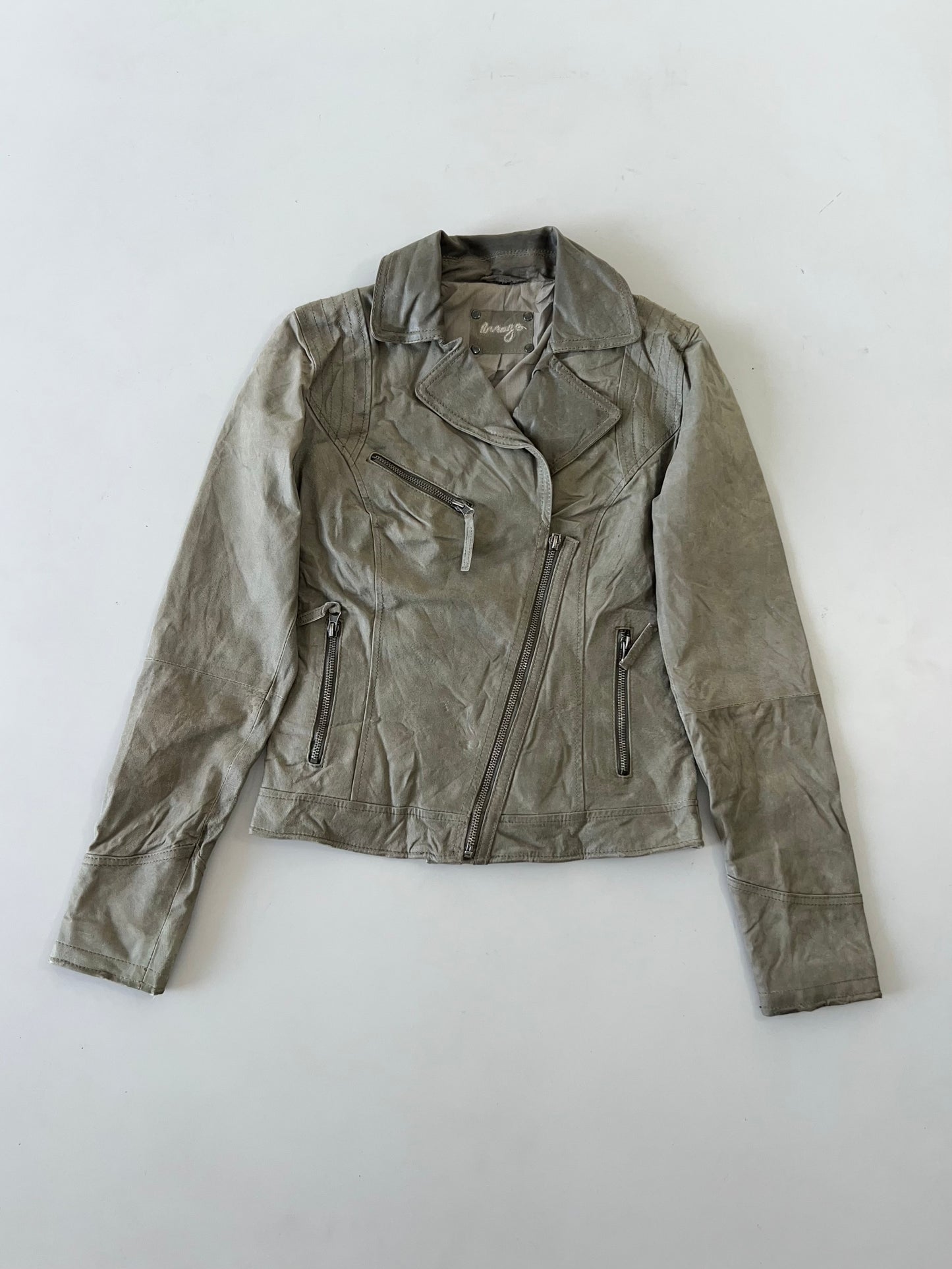!                                                                                                                                                                          Super Premium Original Leather Jacket (XS)
