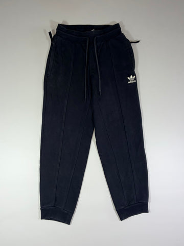 Adidas Originals Black Pintuck Fleece Joggers (W:28) (L:39)