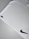 Nike Dri-Fit Quarter-Zip Athletic Tee – White  (L)