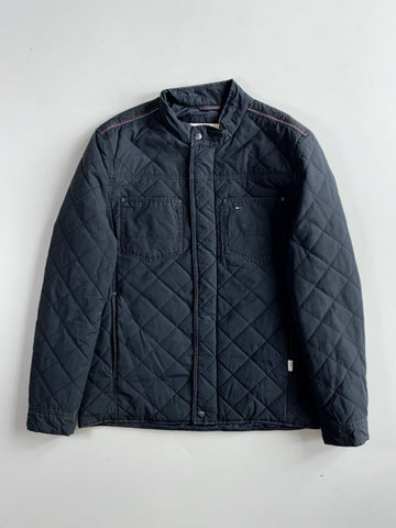 Hilfiger Denim Navy Quilted Jacket(M)