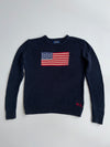 Polo Ralph Lauren Navy Flag Sweater Chunky Knit (M/L)