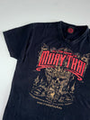 Vintage Muay Thai “Thai Boxing” Graphic T-Shirt – Faded Black  Streetwear (XL)