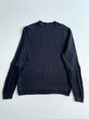 Calvin Klein Jeans Cable Knit Panel Sweater – Black (L)