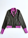 Y2K DC Shoes Reversible Monogram Bomber Jacket Women's (S)