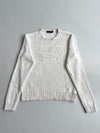 Polo Ralph Lauren Cream American Flag Hand-Knit Sweater (M)