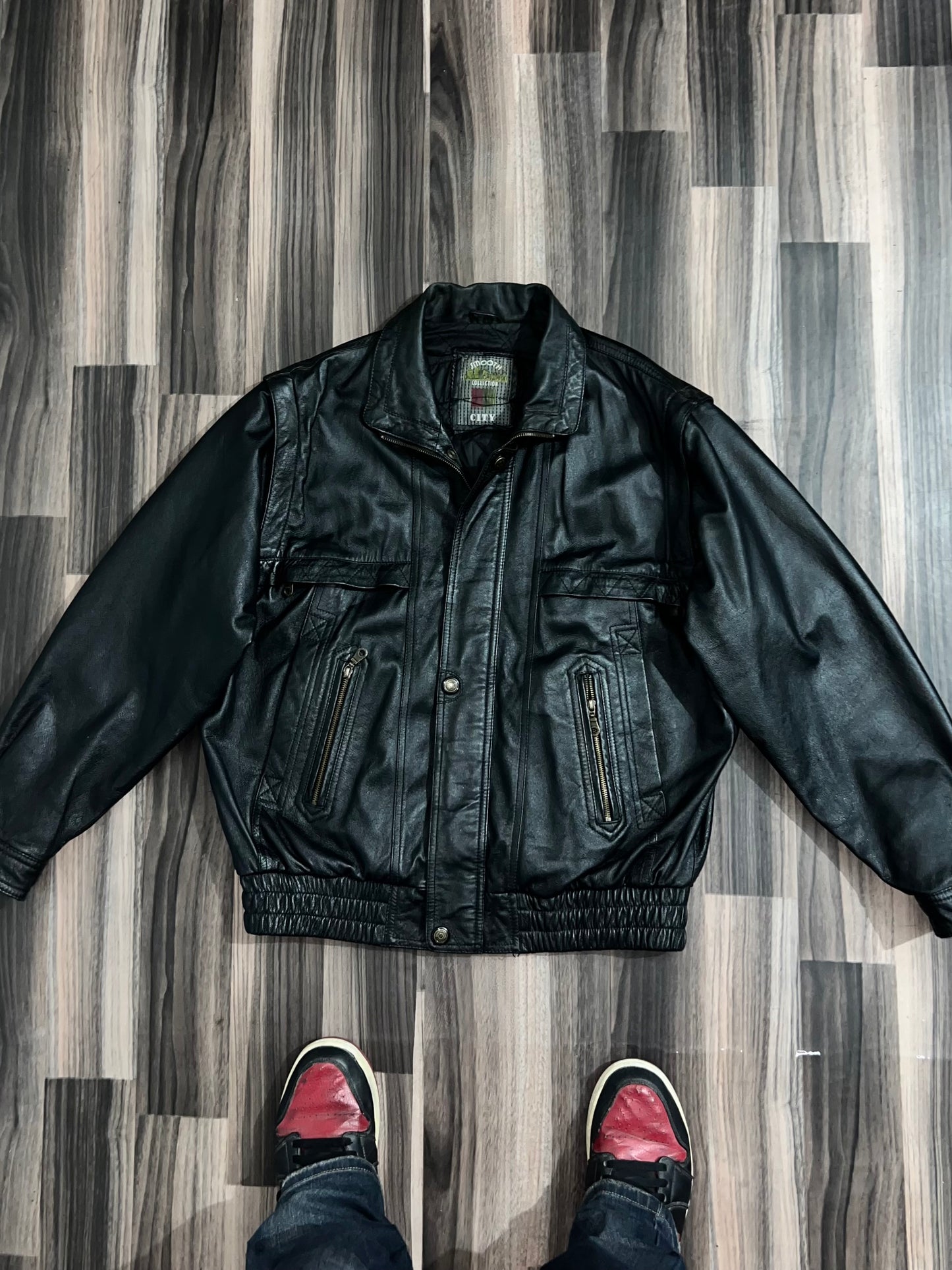 ZDetachable Sleeves Rare Original Leather (L/XL)