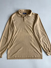 Polo Ralph Lauren Long Sleeve Polo – Khaki/Tan (XL)