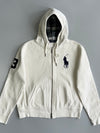 Polo Ralph Lauren | Big Pony Tartan-Lined Zip Hoodie (L)