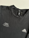 Adidas | Black "Three Stripes" Long Sleeve Tee | (L)