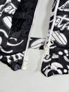 YANPAI All-Over Graffiti Graphic Hooded Puffer Parka Women’s (S)