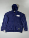 Puma Navy Original Sportswear Zip Hoodie (XL)