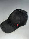 Levi’s Red Tab Washed Black Cotton Cap (Adjustable)