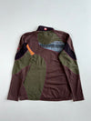 Vintage Black Yak Namaste Patchwork Fleece Jacket(L)