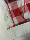 New Balance Buffalo Check Zip-Up Hoodie – Red/Navy Women’s  (S)