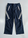 Adidas Clima365 Navy 3-Stripes Training Track Pants (W:28) (L:33)