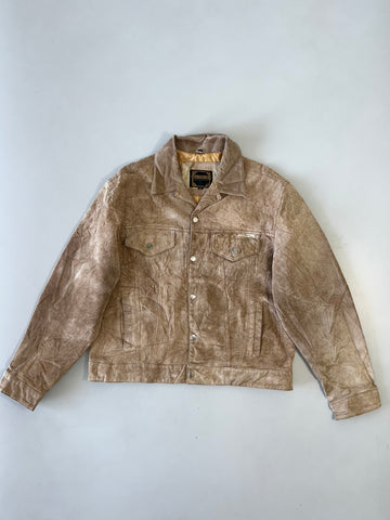 ZSuper Premium Sued Leather Jacket (XL/2XL)