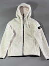 National Geographic | Sherpa Zip Hoodie White | (S)