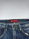 Sheng Yue Han Dragon Embroidered Baggy Jeans(W:30 |L:37)