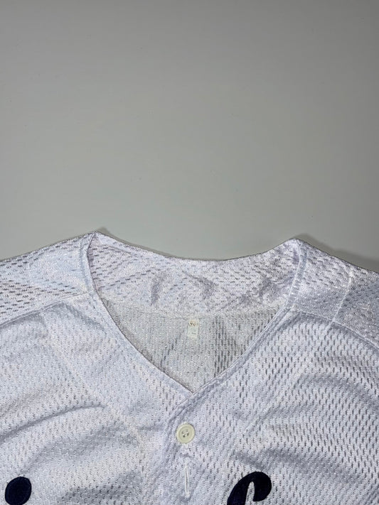 Vintage Baseball Jersey | “In Fun” Mesh Jersey ((M)