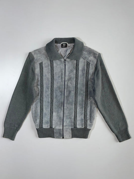 C&A Premium Original Leather Wool Jacket (S)