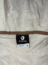 Blackyak Cream Sherpa Fleece Zip-Up Hoodie (S)
