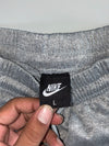 Nike Grey Fleece Jogger Sweatpants Elastic (W:30|L:39)