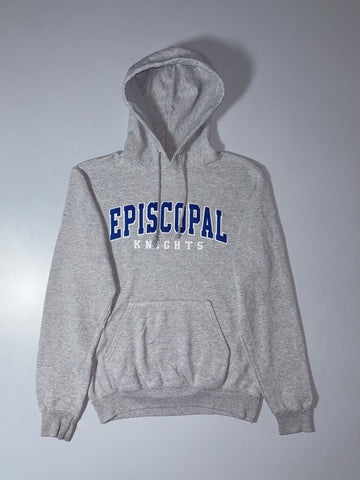 Episcopal Knights College Graphic Pullover Hoodie – Grey (S)