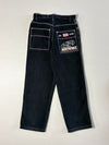 Vintage Southpole Black Baggy Contrast Stitch Denim Jeans (W:31) (L:41)