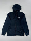 Nike Full-Zip Fleece Hoodie  Black (S)