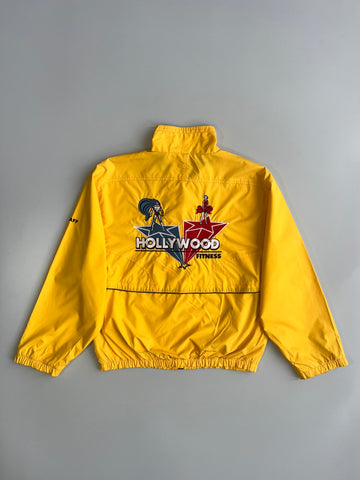 Vintage Hollywood Fitness Staff Embroidered Windbreaker Jacket (L)