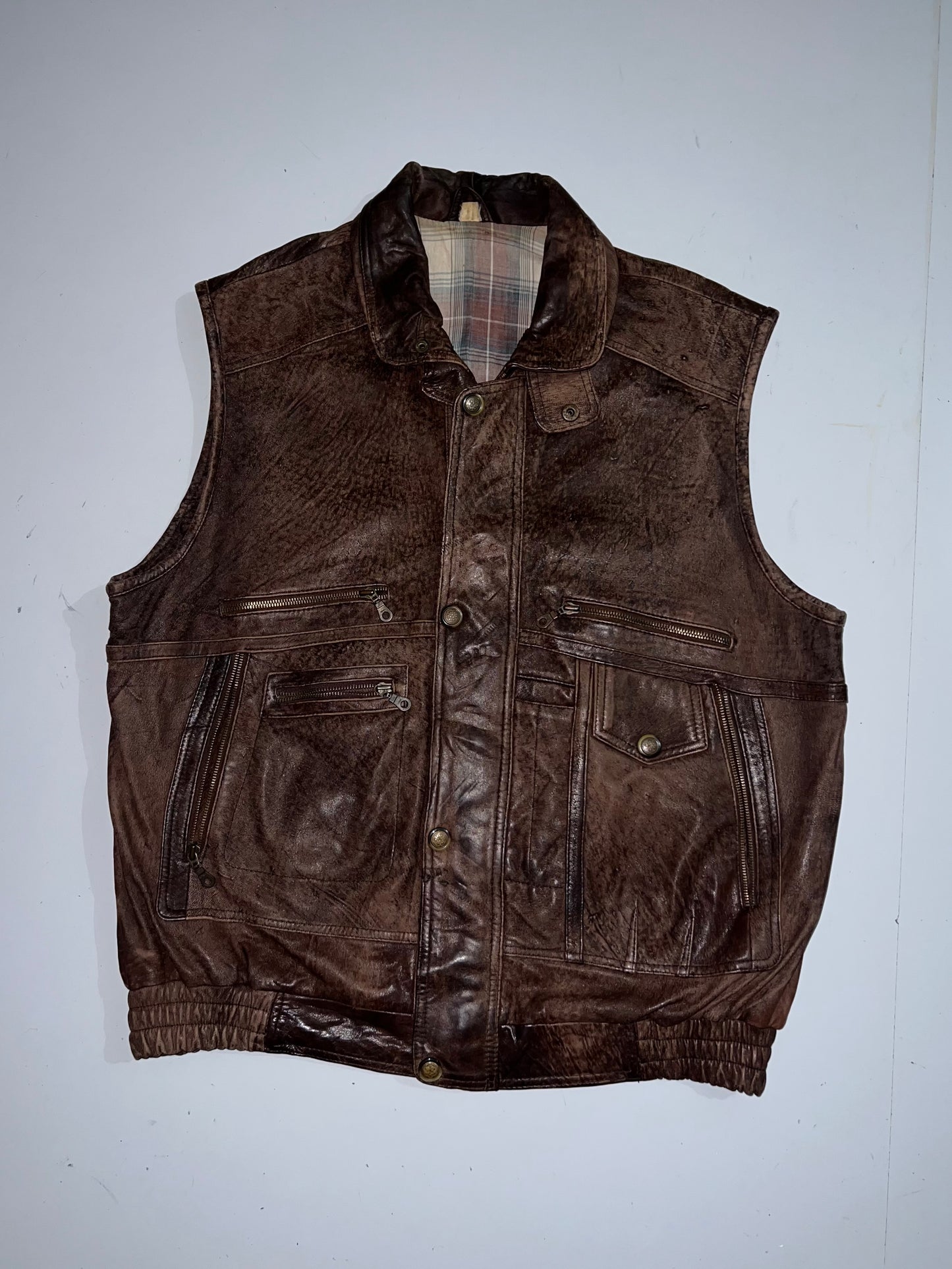 ZSuper Premium Half Leather Jacket (RARE) (XL/2XL)