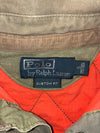 Polo Ralph Lauren | Olive & Blue Quilted Rugby (M)