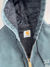 Vintage Carhartt Active Hooded Jacket Quilted Lined | Custom Embroidered
(XL/2XL)