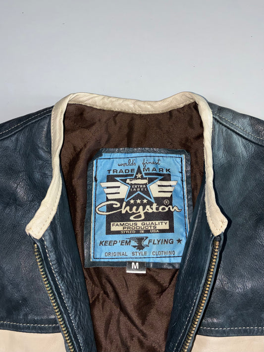 Chiyston Colorblock Leather Racer (L)