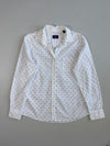 Gant White Fil Coupé Dotted Shirt(S)