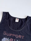 Vintage Fruit of the Loom | Support 81 Wales Biker Graphic Tank (S/M)