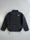 The North Face Reversible Nuptse Puffer Down Jacket Black Grey Marl Summit Series (M)