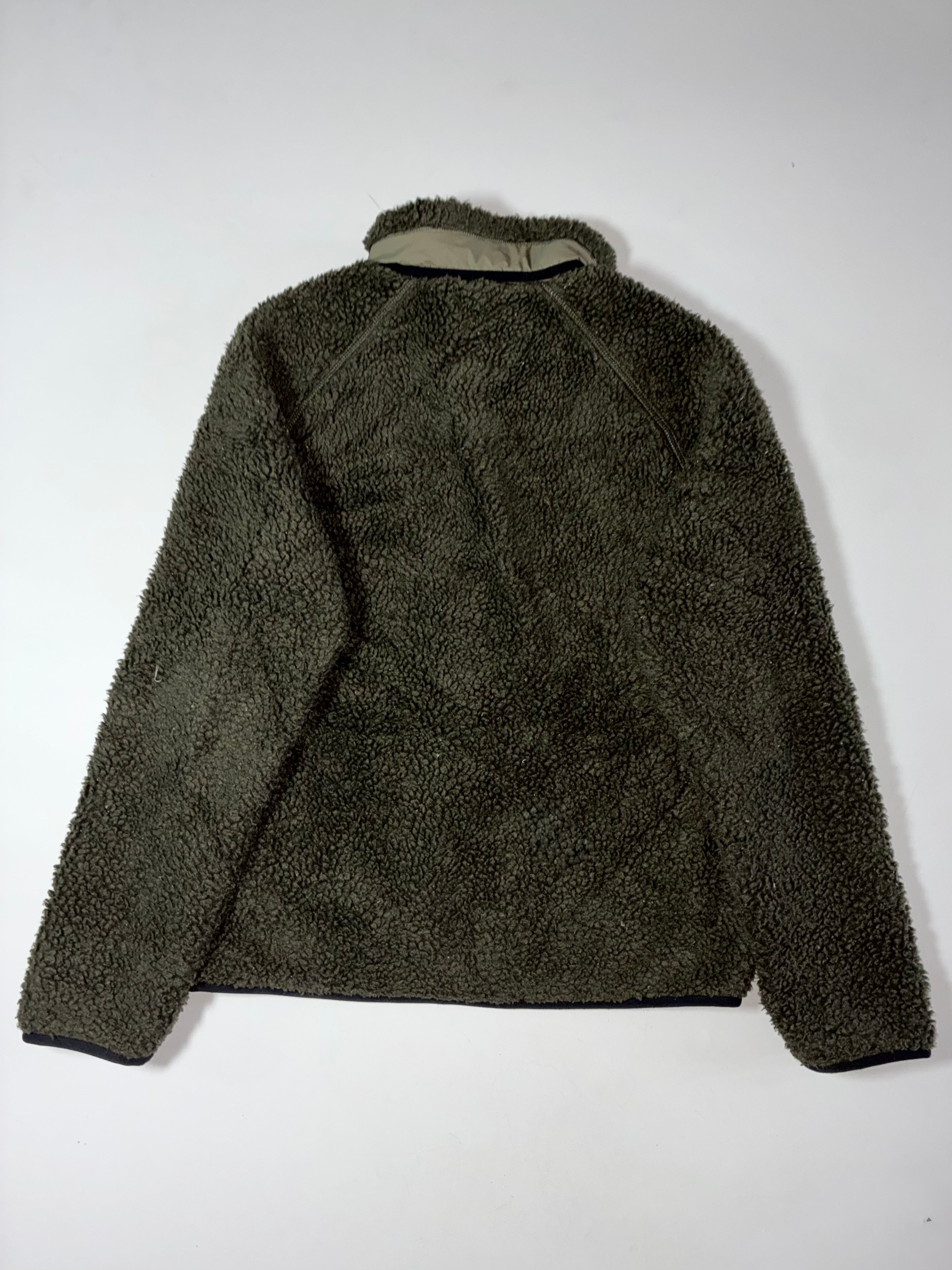 Carhartt WIP | Olive Sherpa Fleece Full-Zip Jacket | (S) – Drip