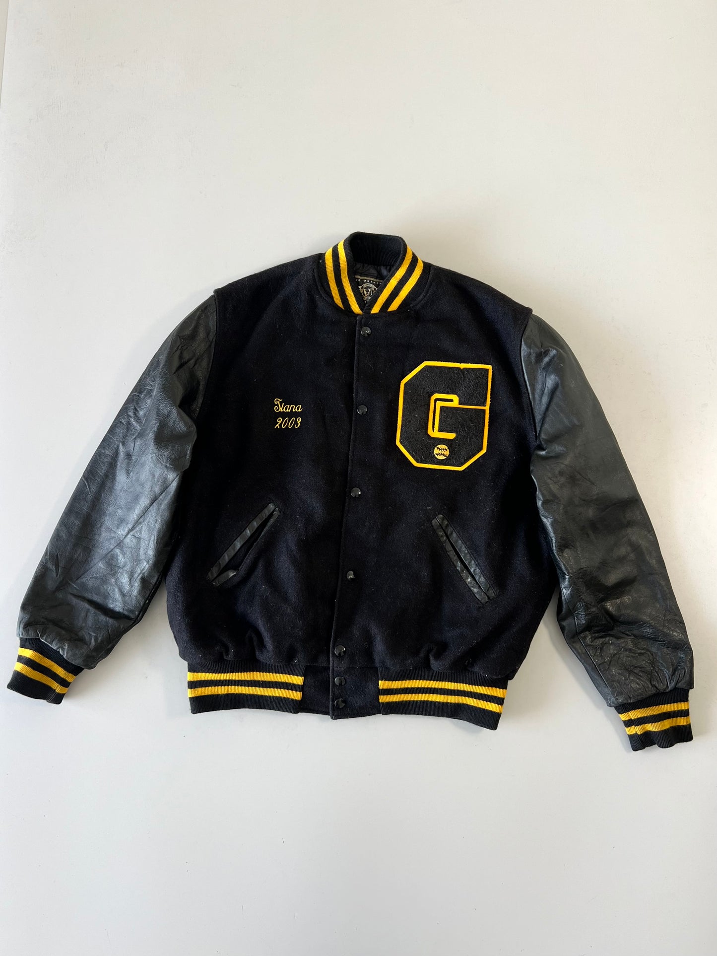 ZSuper Premium Varsity Jacket Leather Sleeves (L)