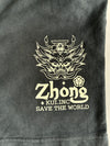 Zhong-Kui Kui Inc “Save The World” Graphic Shorts Black (W:27) (L:21)