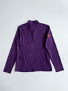Nepa Purple Quarter-Zip Fleece Pullover (XS)