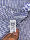 Polo Ralph Lauren Blue Gingham Check Button-Down Shirt – Custom Fit, (M)