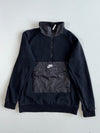 Nike Team Fleece Quarter-Zip Anorak Pullover (S)