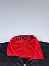 Adidas Retro Track Jacket  Black x Red Reversible Collar (M)